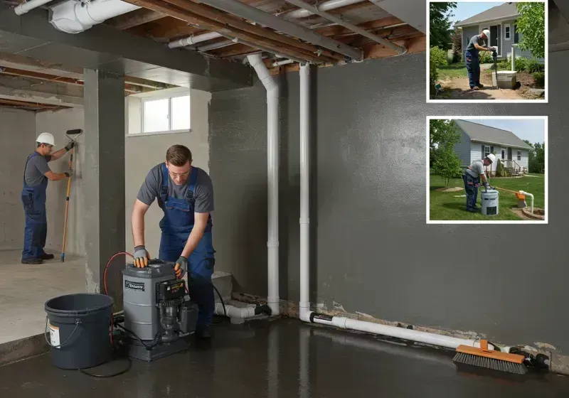 Basement Waterproofing and Flood Prevention process in South Shore, IL